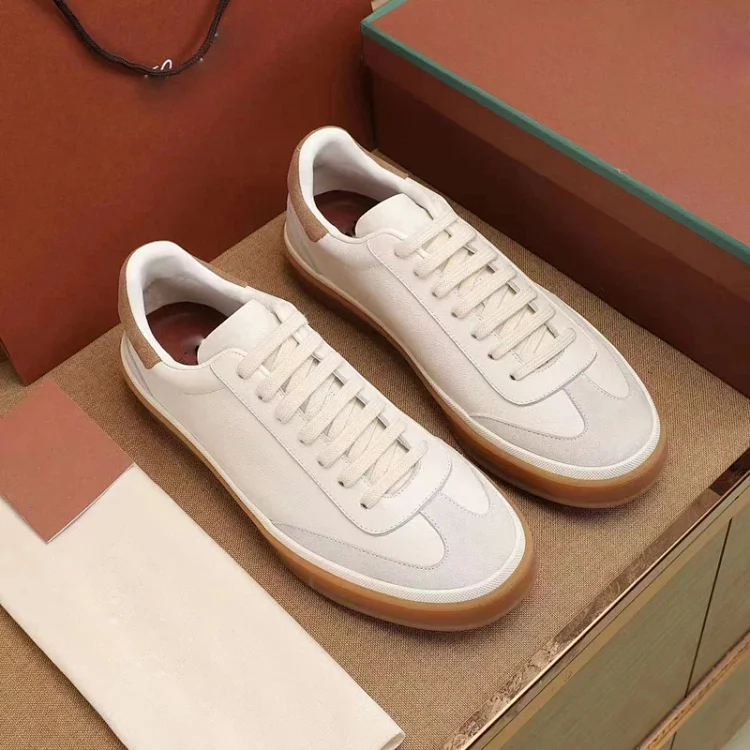 Loro piana men's leather shoes 7578796865